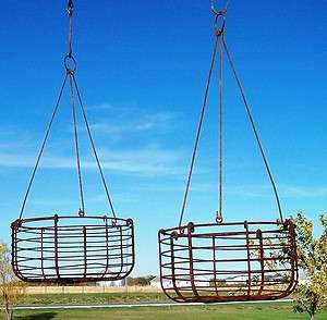Large Wrought Iron Round Garden Hanging Basket Planter for Trailing 