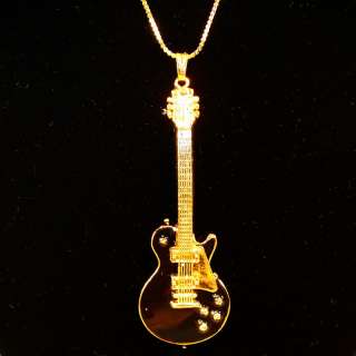 Gibson Les Paul 1959 Replica Jewelry Necklace 24K plate  