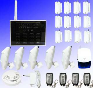 30%OFF Wireless Home Security PSTN Alarm System w Autodialer,Good 