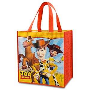 Toy Story~WOODY+JESSIE+BULLSEYE~Eco Tote~BAG~NWT~Disney  
