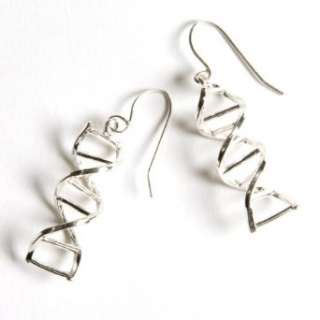  DNA Double Helix Earrings Clothing