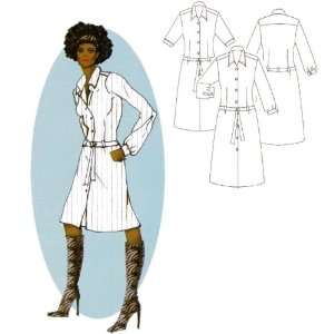   Plain & Simple Shirt Dress Patterns By The Each Arts, Crafts & Sewing