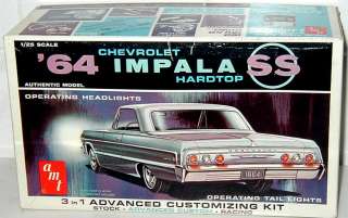   Impala SS~3 In 1 Advanced Model Kit~Headlights/Tail Lights~NR  