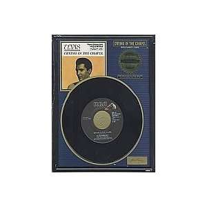 : Elvis Presley Platinum Plaques Crying In The Chapel Limited Edition 