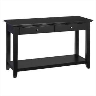 Home Styles Furniture Bedford Black Sofa Console Table 095385777531 
