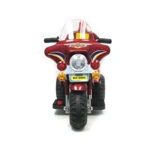 Harley Style Motorcycle Battery Operated   Red:  Sports 