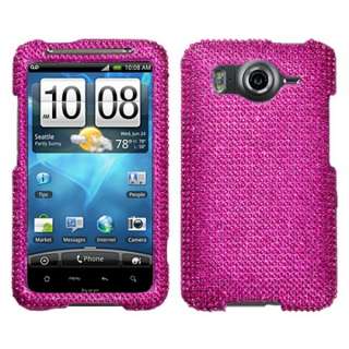   Diamond Rhinestone BLING Protector Cover Hard Case for HTC Inspire 4G
