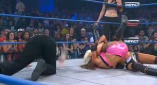 IMPACT WRESTLING BROOKE TESSMACHER SeXy PINK RING WORN OUTFIT! WWE 