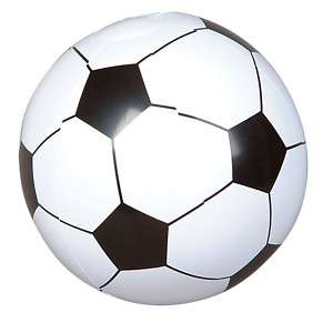 12) INFLATABLE SOCCER BALLS 9 Pool Party Beach Ball  