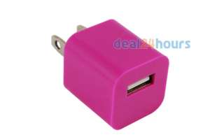 AC USB Power Adapters Converter Charger US Plug for Apple iPhone ipod 