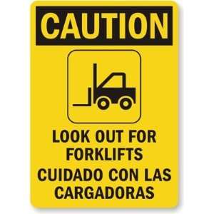  Caution Look out For Forklifts, Cuidado Con Las 