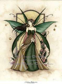 Holiday Splendor Fairy Jessica Galbreth 8.5X11 Print  