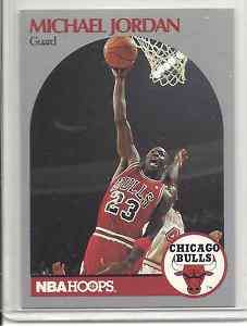 Michael Jordan   90/91 NBA Hoops Card  
