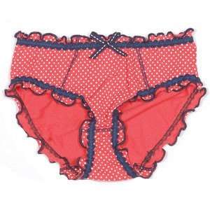  Claesen`s Girls Brief Red/whitedots 2t 