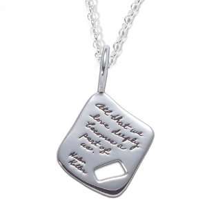  BB Becker Boutique Sterling Silver Part of Us Pendant on 