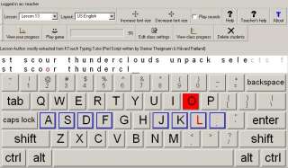 TYPING TUTOR LEARN TO TYPE FAST PC COMPUTER SOFTWARE CD  