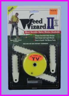 WEED WIZARD II NYLON BLADES Grass Trimmer Head 2760 NEW 036223027609 