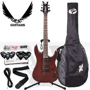 Natural (VNXM SN) Electric Guitar Kit with Gig Bag   Includes Guitar 