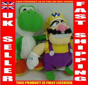 PRINCESS PEACH  Super Mario Nintendo  Licensed Soft Toy Plush  New 