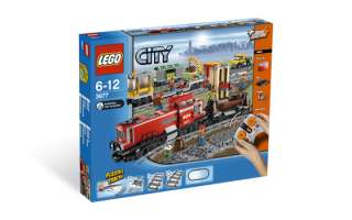 Lego 7939 3677 Cargo Train Red Custom Stickers Decals 10219 Shell 