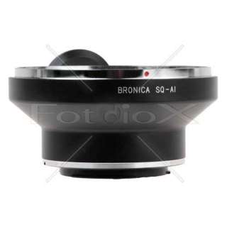 Fotodiox Bronica SQ Lens   Nikon Mount adapter Pro  