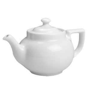   White Hall China 21 10 oz. Boston Teapot 12 / CS