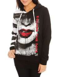 Escape The Fate Dying Is Your Latest Fashion Girls Zip Hoodie