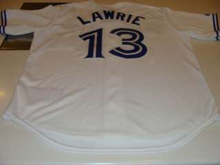   Jays Brett Lawrie Home White Jersey XXL MLB Baseball Majestic  