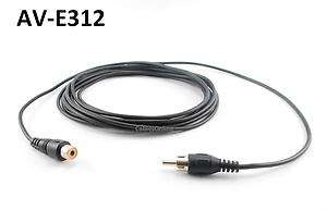 12 ft. RCA Male to Female Audio Extension Cable AV E312  