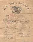 CIVIL WAR ERA DOCUMENT   A CIVIL WAR DISCHARGE DOCUMENT SEPTEMBER 20 