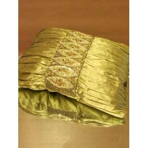  HOME Morocco Pleat Decorative Pillow, Gold