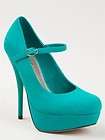   Women Platform High Heel Stiletto Mary Jane Pump Turquoise nicole17