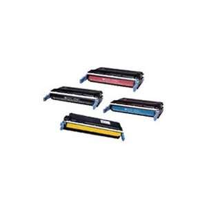 com Combo Pack Remanufactured HP Toner for Color LaserJet 5500, 5550 