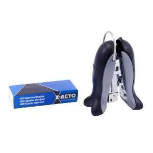  X ACTO Orca Mini Stand Up Manual Stapler and Hole Punch 