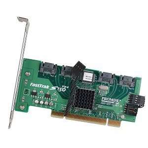  Promise FastTrack S150 TX4 4 Port SATA PCI Controller Card 