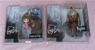 NEW CORPSE BRIDE MCFARLANE ACTION FIGURES TOYS 2 SETS MAYHEW 