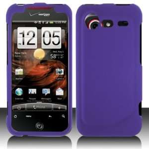  HTC 6350 Droid Incredible 2 Rubber Dr. Purple Case Cover 