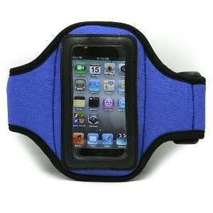 Blue Workout Exercise Armband for New Ipod Touch 4th Generation 4G 
