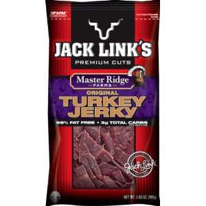 Jack Links Turkey Jerky, Original Clip Strip, 3.65 Ounce Packages 