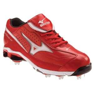 Mizuno 9 Spike Classic Low G6 Switch   Mens   Baseball   Shoes   Red 