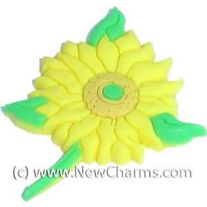  Sunflower Shoe Snap Charm Jibbitz Croc Style Jewelry