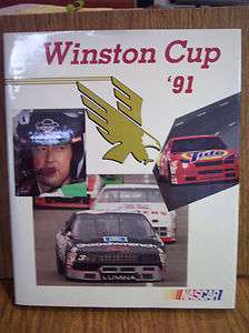 WINSTON CUP 91 NASCAR BOOK  