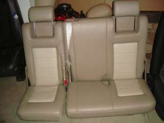03 04 05 Expedition Navigator 3rd Row Rear Leather Seat  