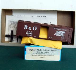   470683 40 Boxcar Englishs Model Railroad HO Scale[F23.17]  