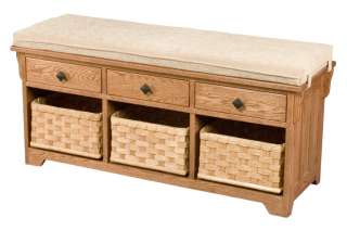   handcrafted, our Lattice Weave Drawer Bench Seat is sure to please