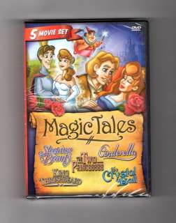 Magic Tales (DVD) 5 MOVIES Cinderella, Sleeping Beauty 683904507761 