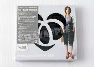 Otsuka Ai 大塚愛 LOVE PiECE CD+DVD Limited Edition (Black) Japan CD 