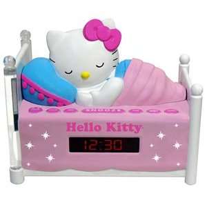  Sleeping kitty alarm clock radio w/light: Electronics