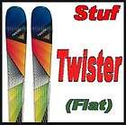 09  10 Stuf Twister Twin Tip Skis 171cm (Flat) NEW 