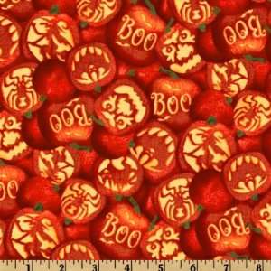  44 Wide Halloween Magic Packed Jack O Lanterns Orange 